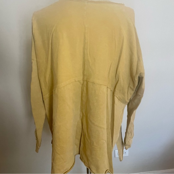 Yellow boyfriend sweatshirt - Picture 5 of 7